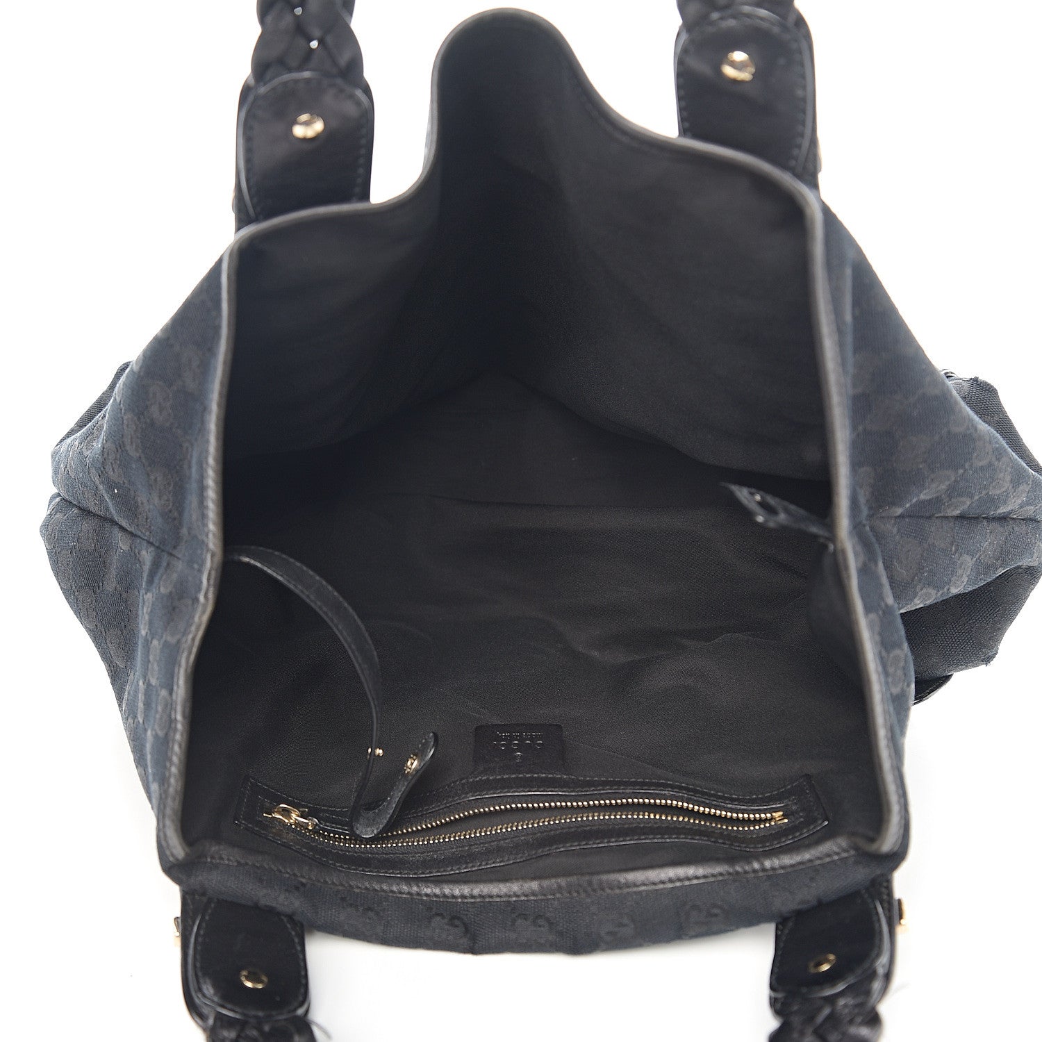 Gucci Monogram Medium Pelham Shoulder Bag Black 4 of 13