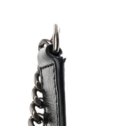 Saint Laurent Crinkled Lambskin Matelasse Monogram Baby Niki Chain Satchel Black 11 of 11
