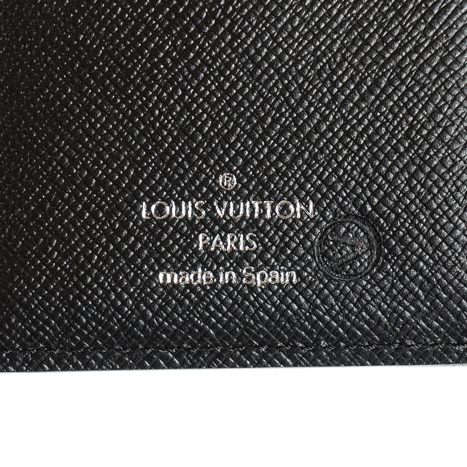 Louis Vuitton Epi Small Ring Agenda Black 6 of 7