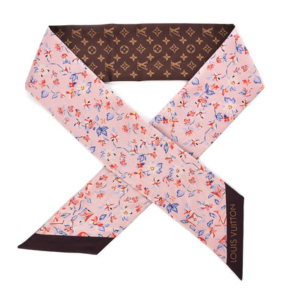 Louis Vuitton Silk Monogram Floral Bandeau Pink 1 of 3