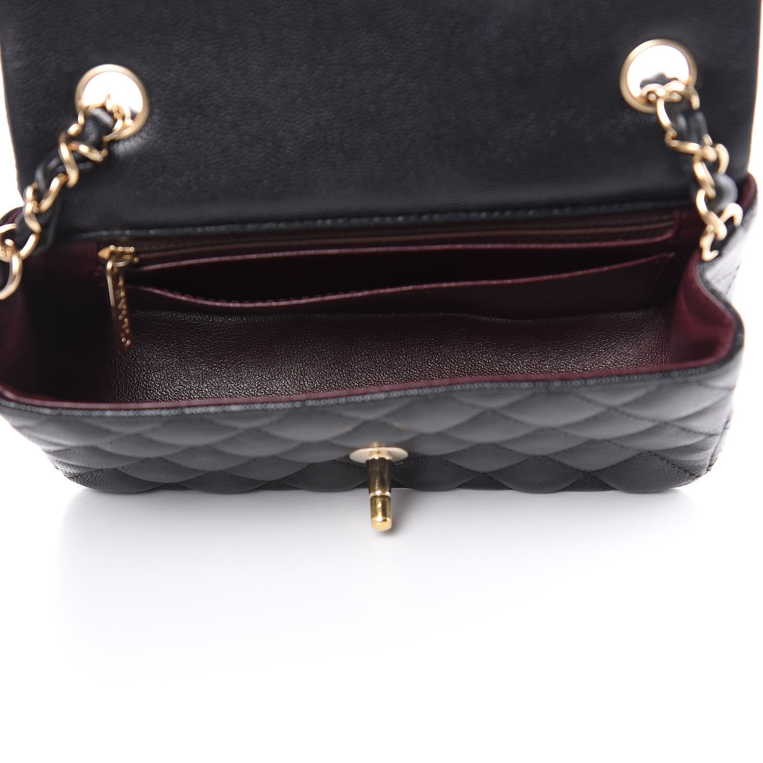 Chanel Caviar Quilted Mini Rectangular Flap Black 5 of 11