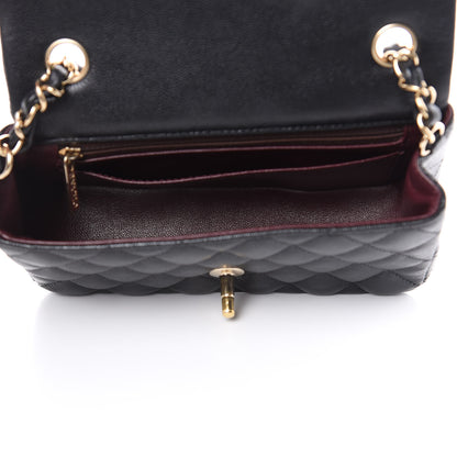 Chanel Caviar Quilted Mini Rectangular Flap Black 5 of 11