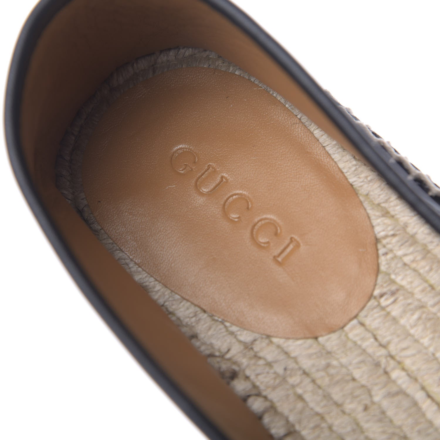 Gucci Microguccissima Signature Mens Espadrilles 6.5 Black 10 of 11