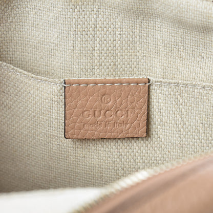 Gucci Pebbled Calfskin Small Soho Disco Bag Rose Beige 6 of 9