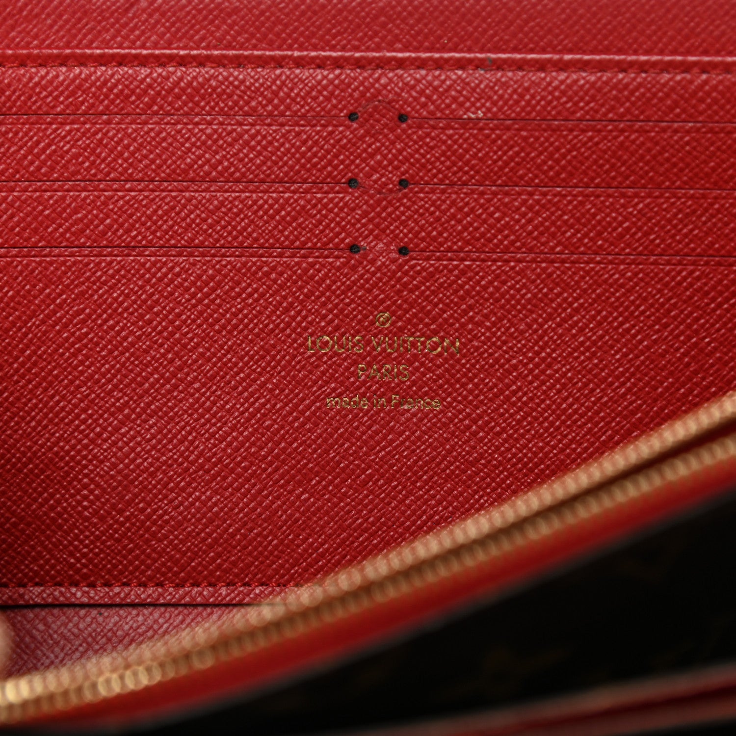 Louis Vuitton Monogram Retiro Zippy Wallet Cherry 6 of 17