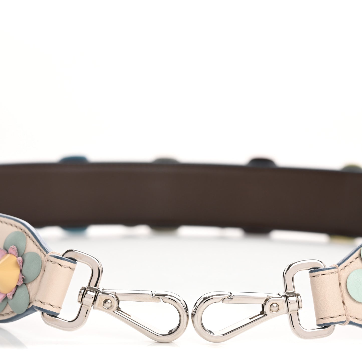 Vitello Dolce Flowerland Studded Strap You Camelia Moresco Multicolor