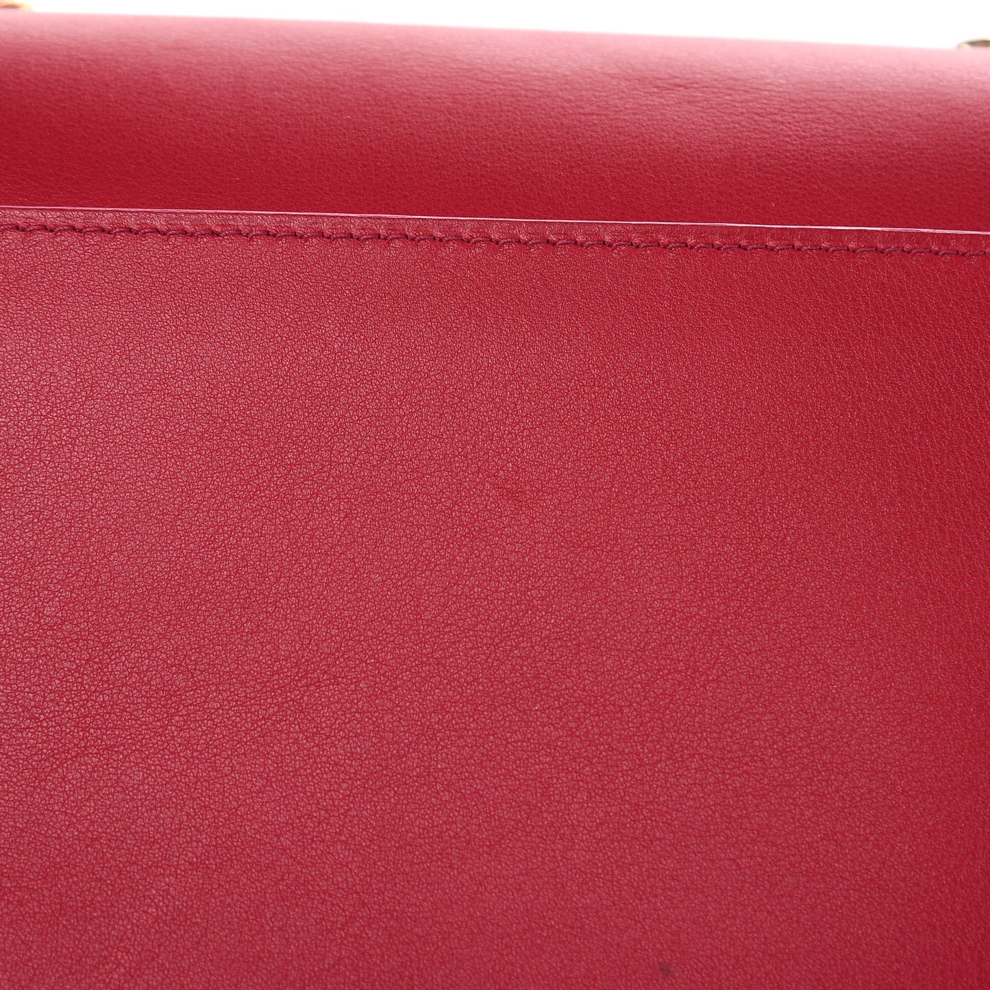 Supple Calfskin Madame PM Chaine Bag Framboise