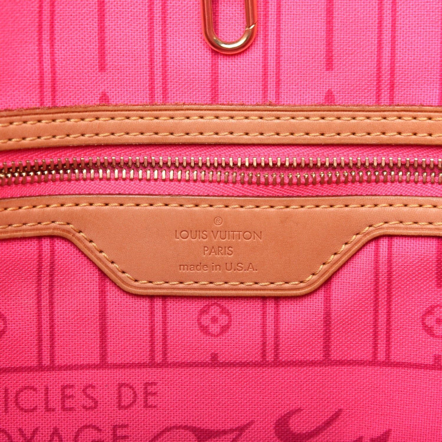 Louis Vuitton Monogram Roses Neverfull MM 8 of 22