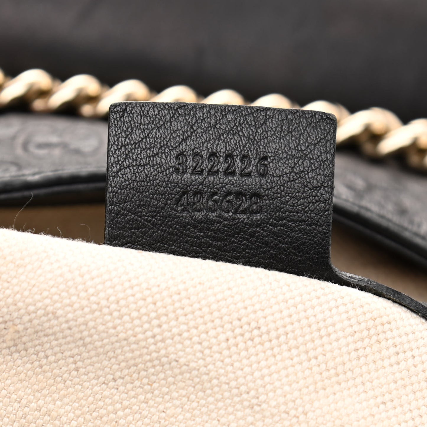 Guccissima Medium Emily Hobo Black