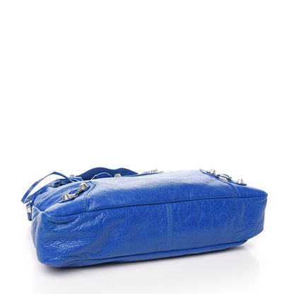Balenciaga Agneau Giant 12 Silver Hardware Town Bleu Lazuli 4 of 10