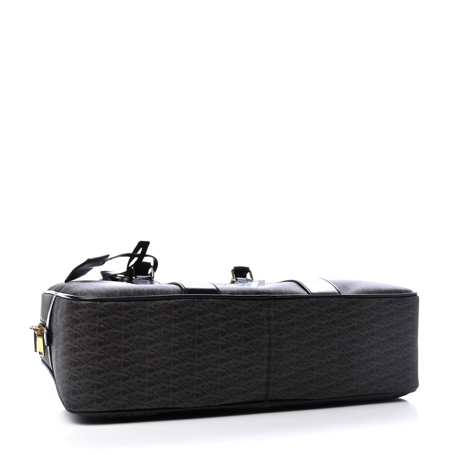 Toile Classic Monogram Rodeo Briefcase Black