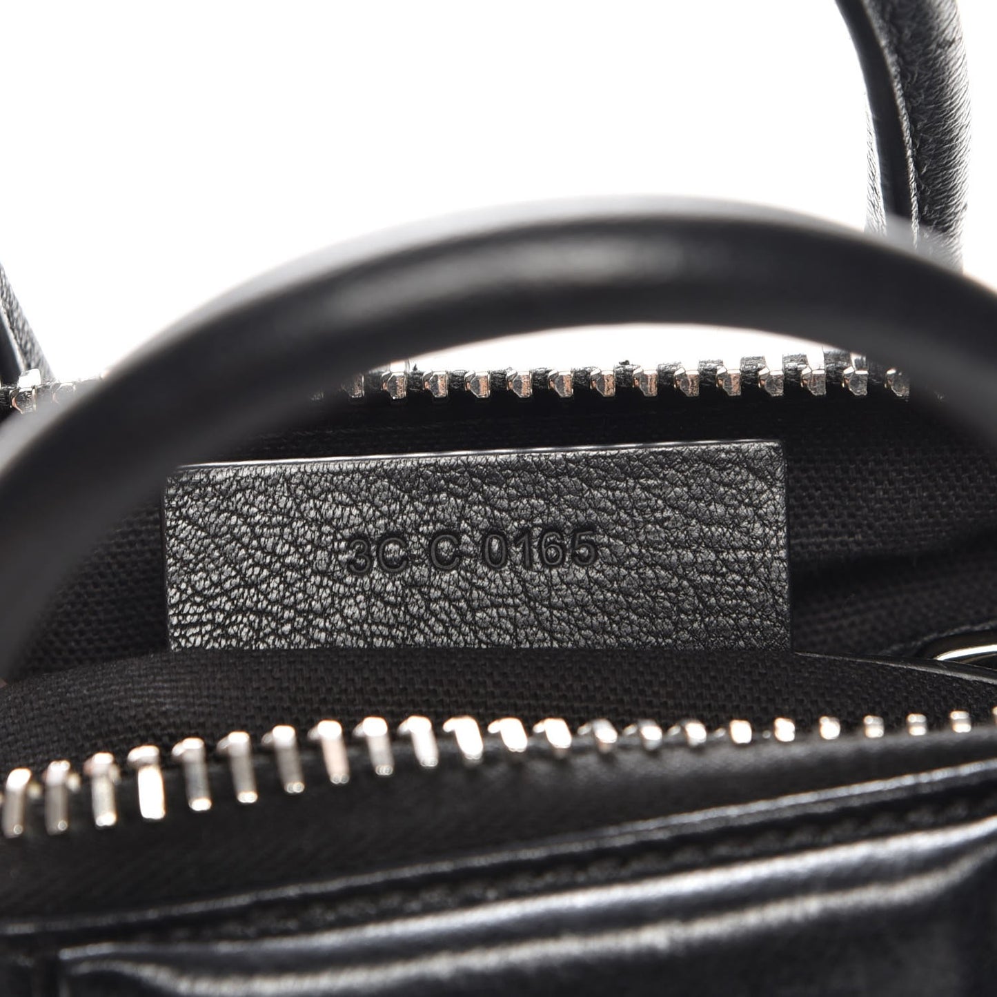 Sugar Goatskin Mini Antigona Black