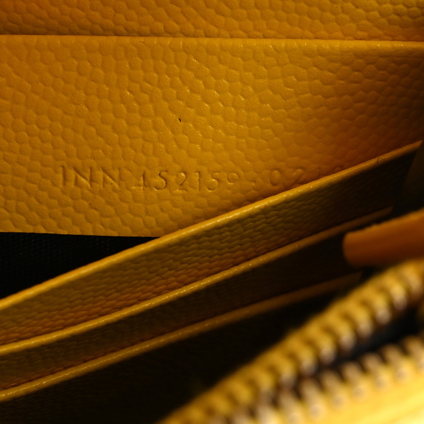 Grain De Poudre Classic Monogram Kate Tassel Chain Wallet Mimosa