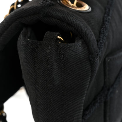 Chanel Denim Coco Flap Black 20 of 21