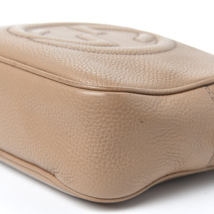 Gucci Pebbled Calfskin Small Soho Disco Bag Rose Beige 6 of 14