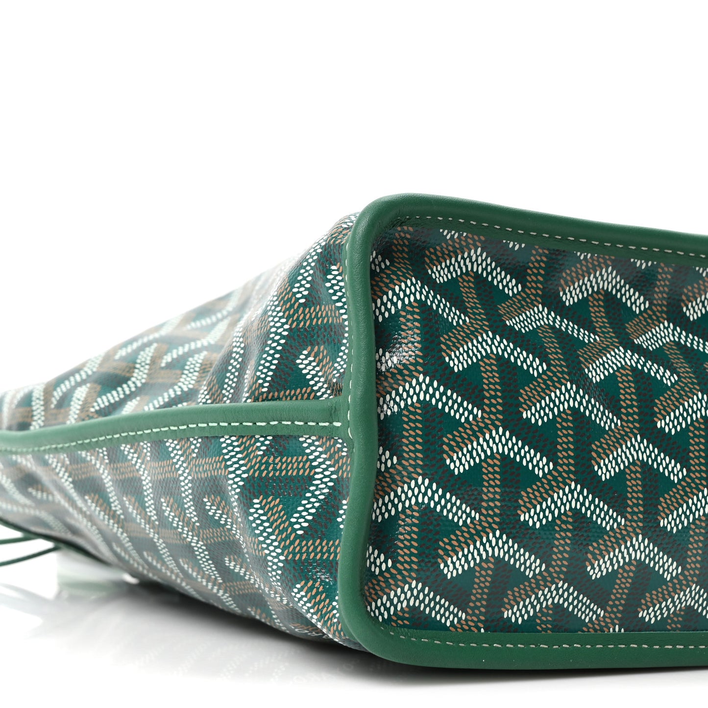 Goyardine Reversible Mini Anjou Green