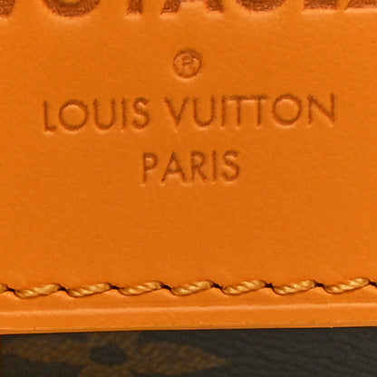 Louis Vuitton Monogram Macassar LV Colormania Keepall Bandouliere 25 Safran Yellow 6 of 9
