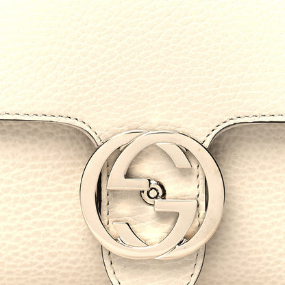 Gucci Dollar Calfskin Interlocking G Crossbody Bag Mystic White 8 of 10