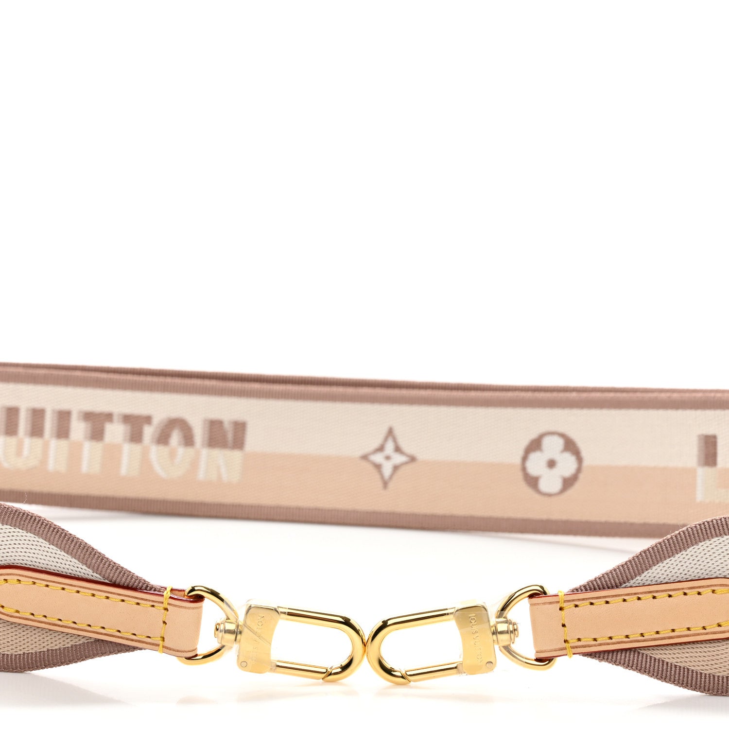 Louis Vuitton Jacquard Speedy Bandouliere 20 Shoulder Strap Beige 4 of 4