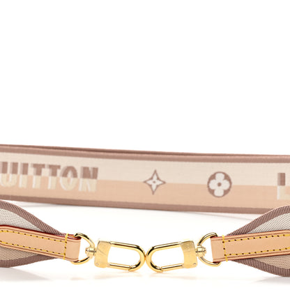 Louis Vuitton Jacquard Speedy Bandouliere 20 Shoulder Strap Beige 4 of 4