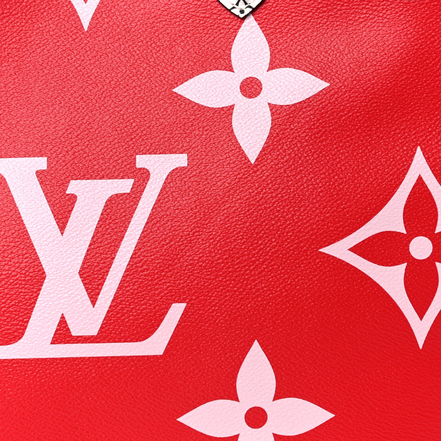 Louis Vuitton Monogram Giant Onthego GM Rouge Rose 9 of 9