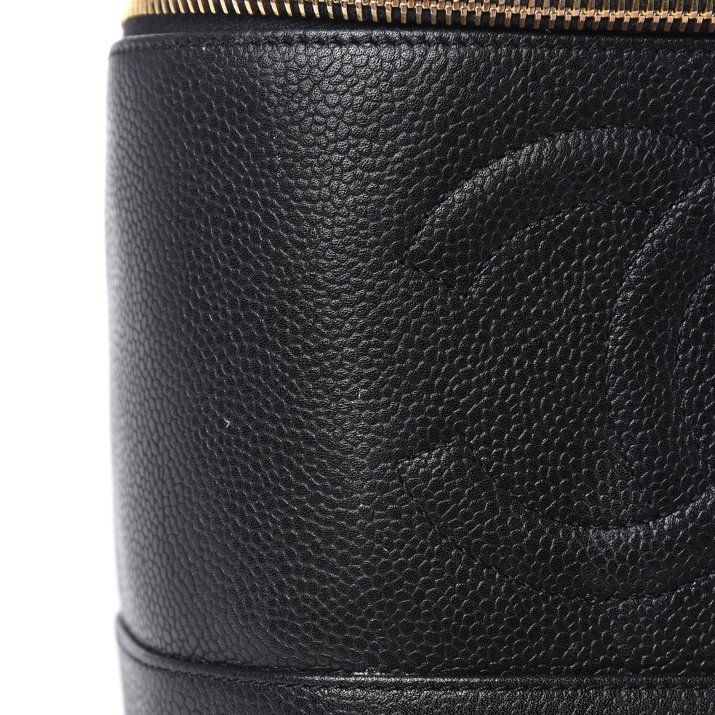 Caviar Cosmetic Vanity Bag Black