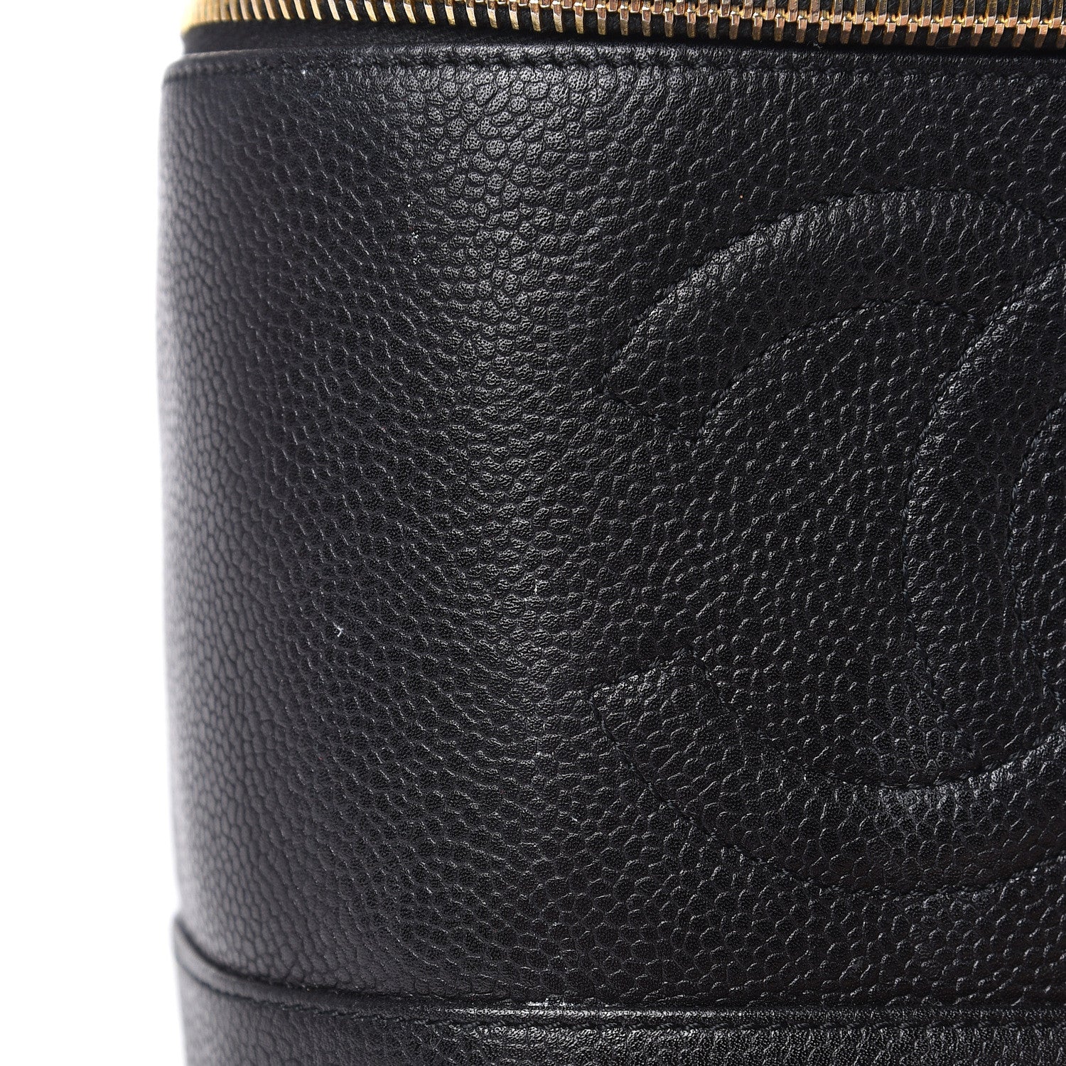 Chanel Caviar Cosmetic Vanity Bag Black 11 of 13