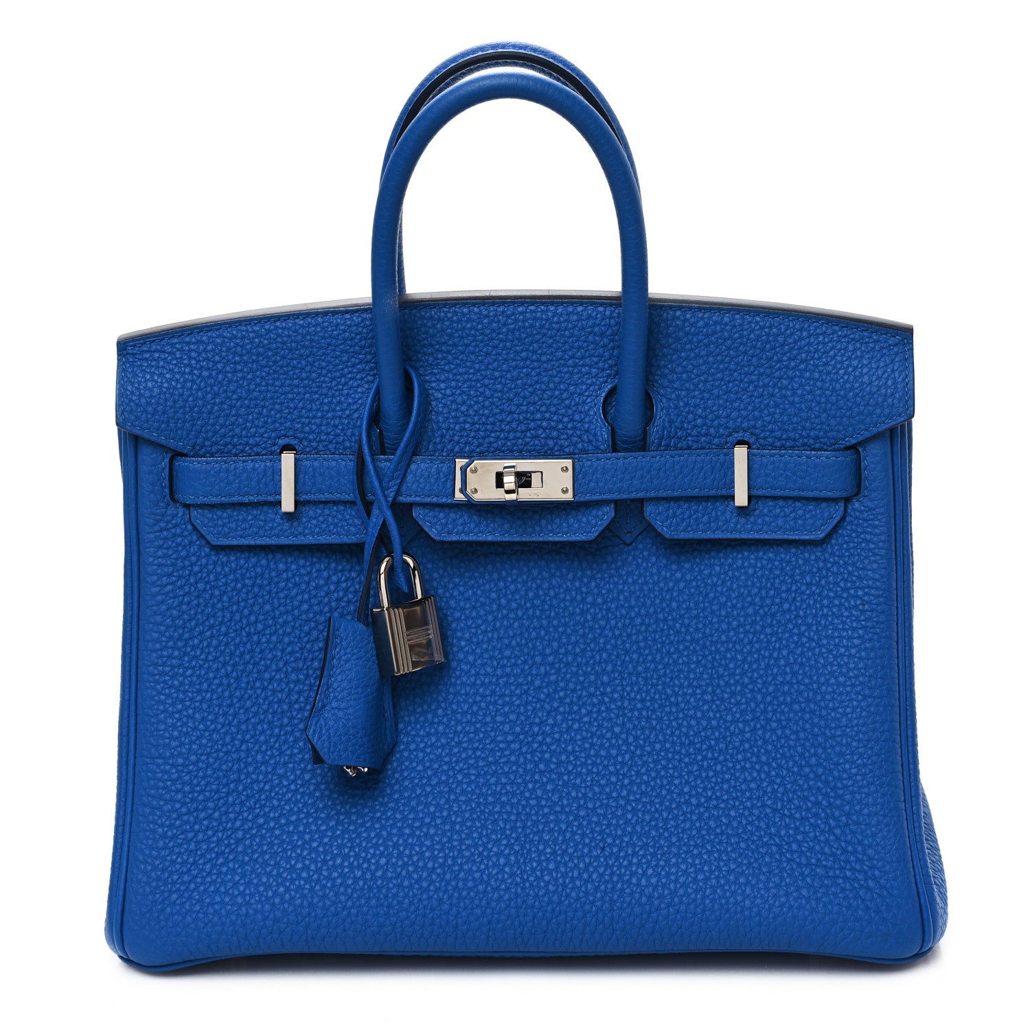 Hermes Togo Birkin 25 Bleu Zellige 1 of 12