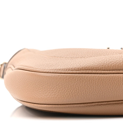 Gucci Grained Calfskin Web Medium Jackie 1961 Hobo Taupe 9 of 10