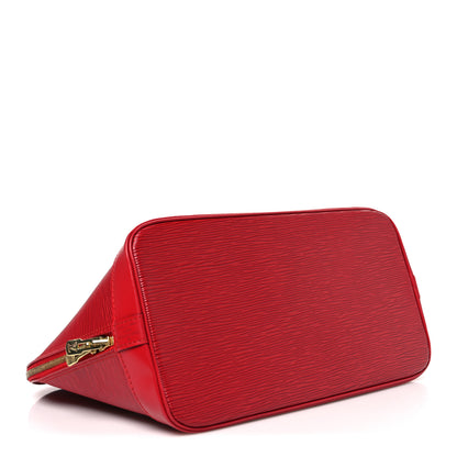 Louis Vuitton Epi Alma PM Castillan Red 3 of 9