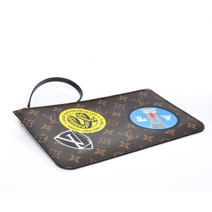 Louis Vuitton Monogram World Tour Neverfull MM GM Pochette 4 of 6