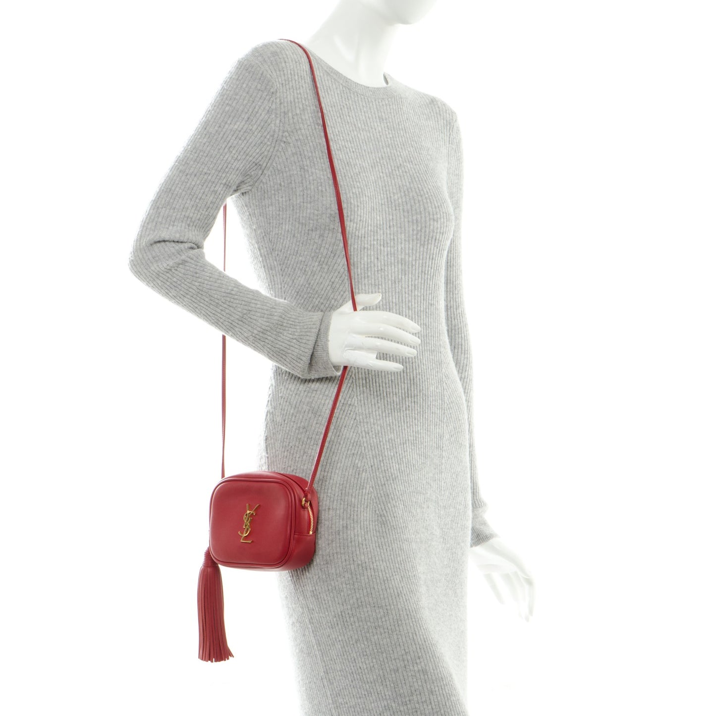 Nappa Monogram Blogger Bag Red