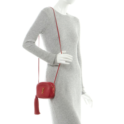 Saint Laurent Nappa Monogram Blogger Bag Red 2 of 7