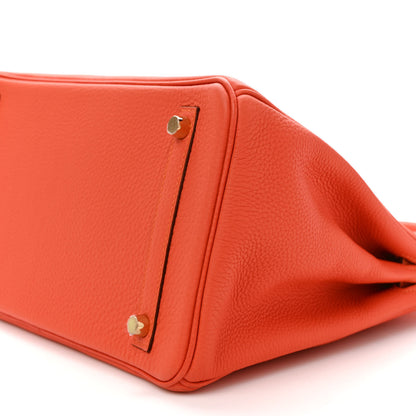 Hermes Togo Birkin 30 Feu 8 of 8