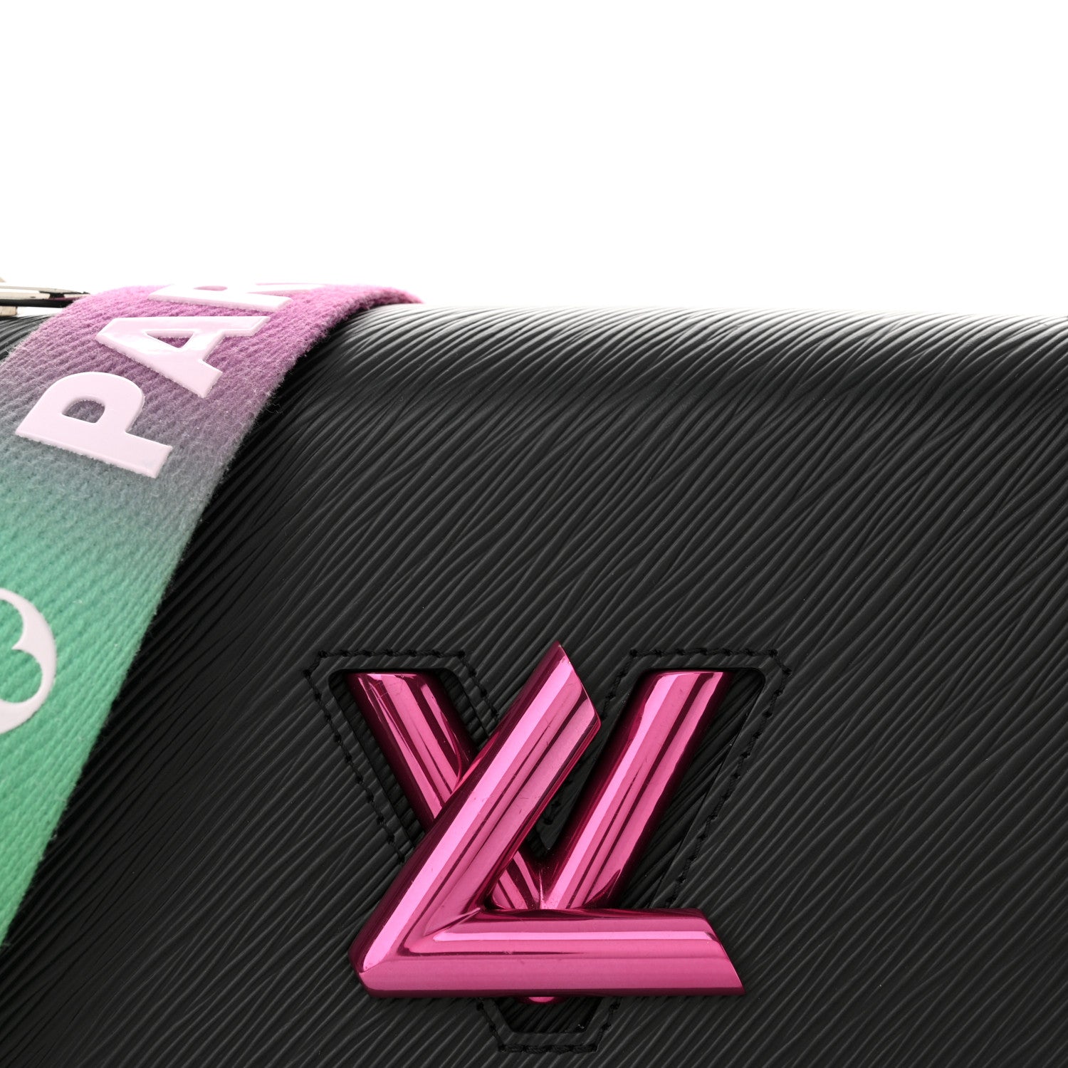Louis Vuitton Epi Twist Shoulder Bag MM Black Rose 8 of 10
