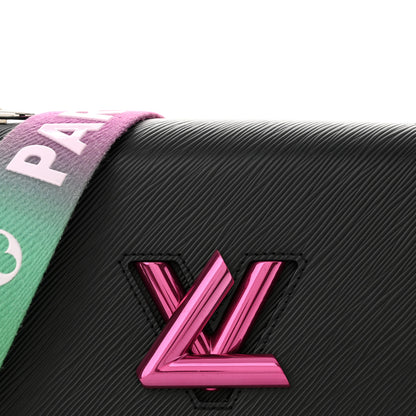 Louis Vuitton Epi Twist Shoulder Bag MM Black Rose 8 of 10
