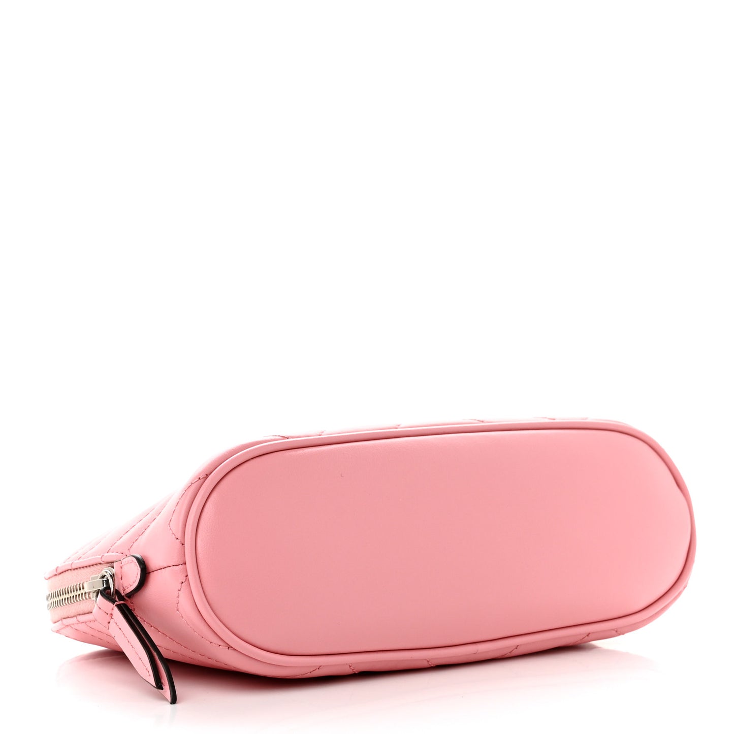 Calfskin Matelasse Large GG Marmont Pouch Cosmetic Case Wild Rose