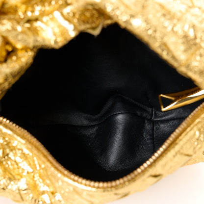 Bottega Veneta Metallic Nappa Intrecciato Mini Jodie Gold 5 of 10