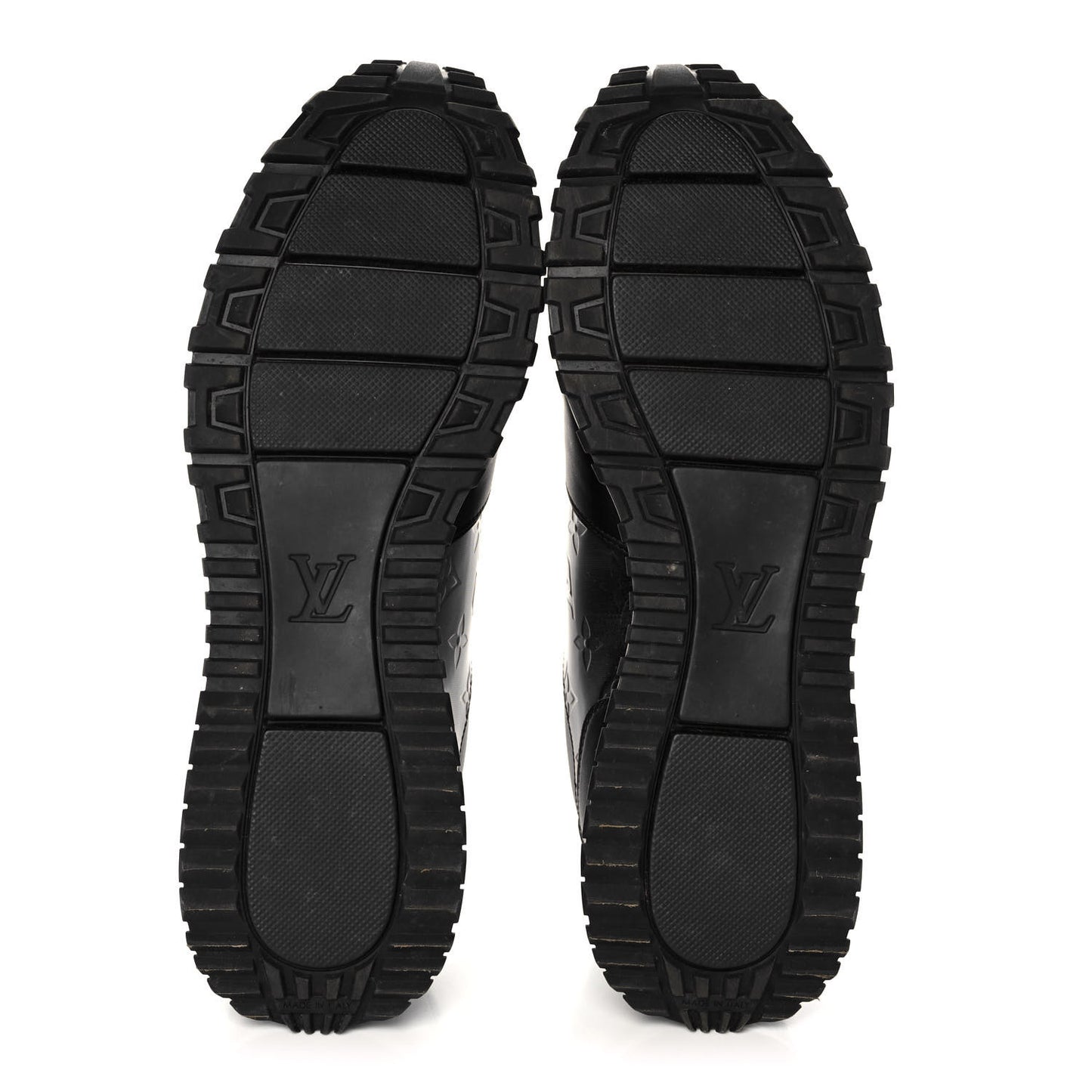 Calfskin Iridescent Monogram Rivoli Sneakers 10 Black