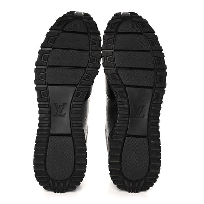 Louis Vuitton Calfskin Iridescent Monogram Rivoli Sneakers 10 Black 5 of 8