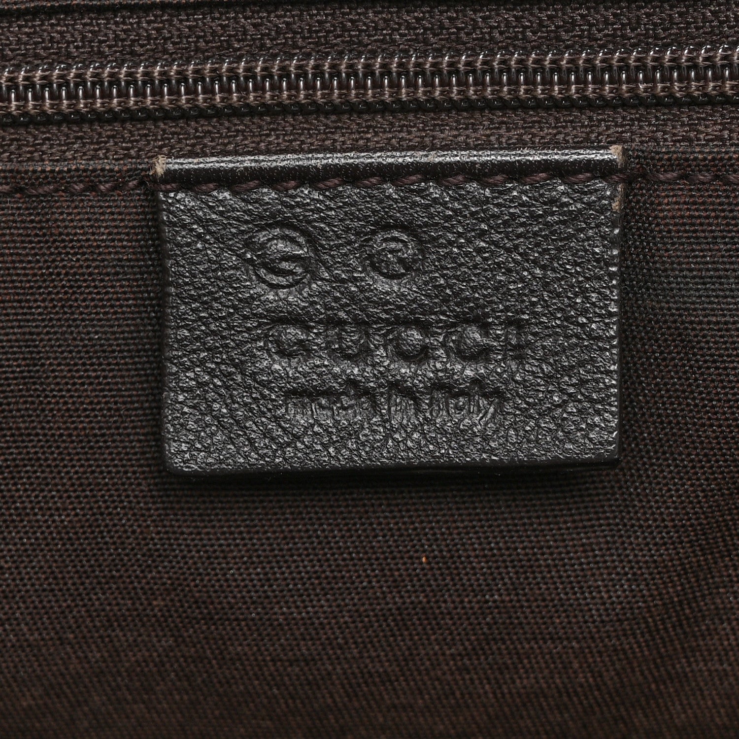 Gucci Metallic Monogram XL Shopper Tote Black 6 of 16