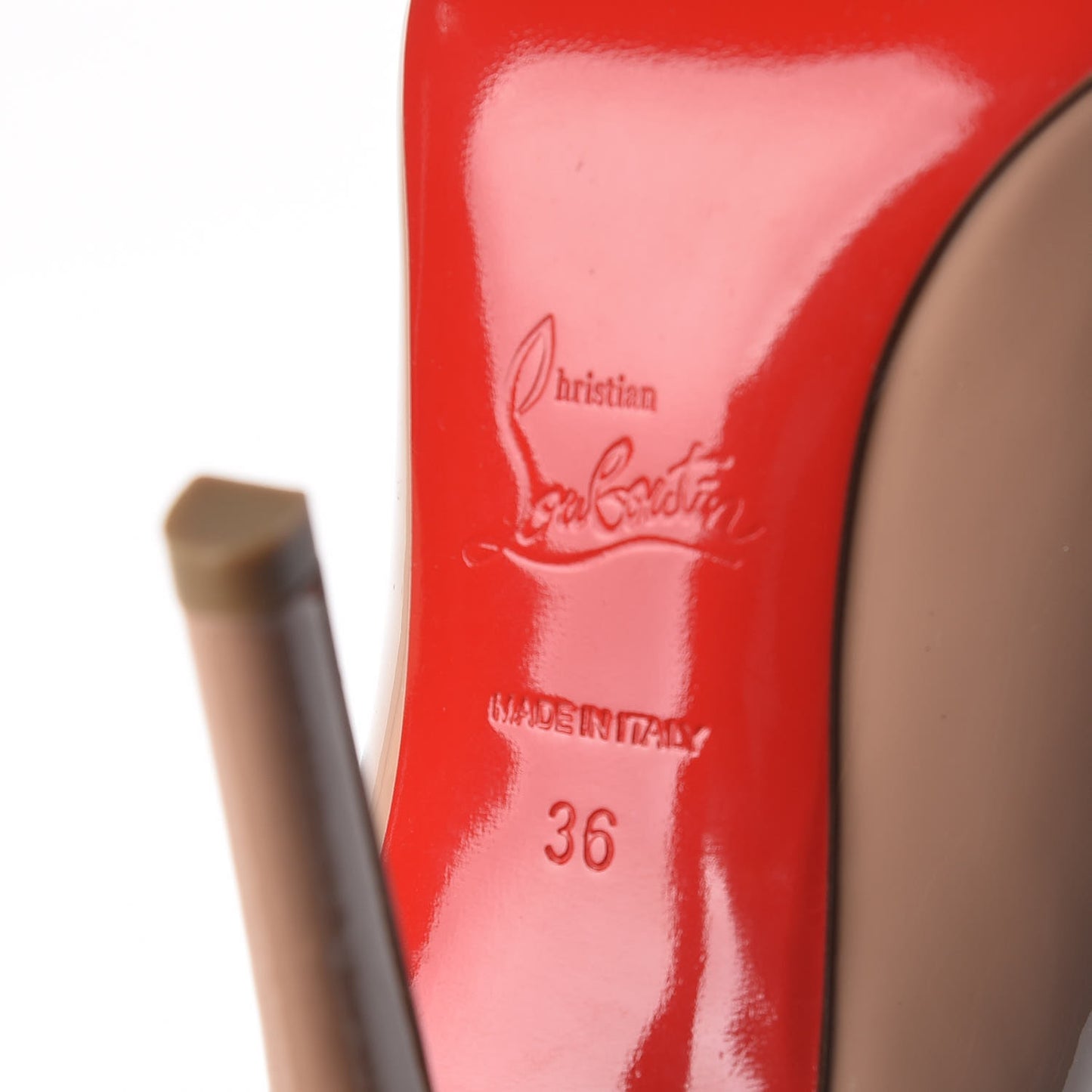Patent Fifille 100 Pumps 36 Nude
