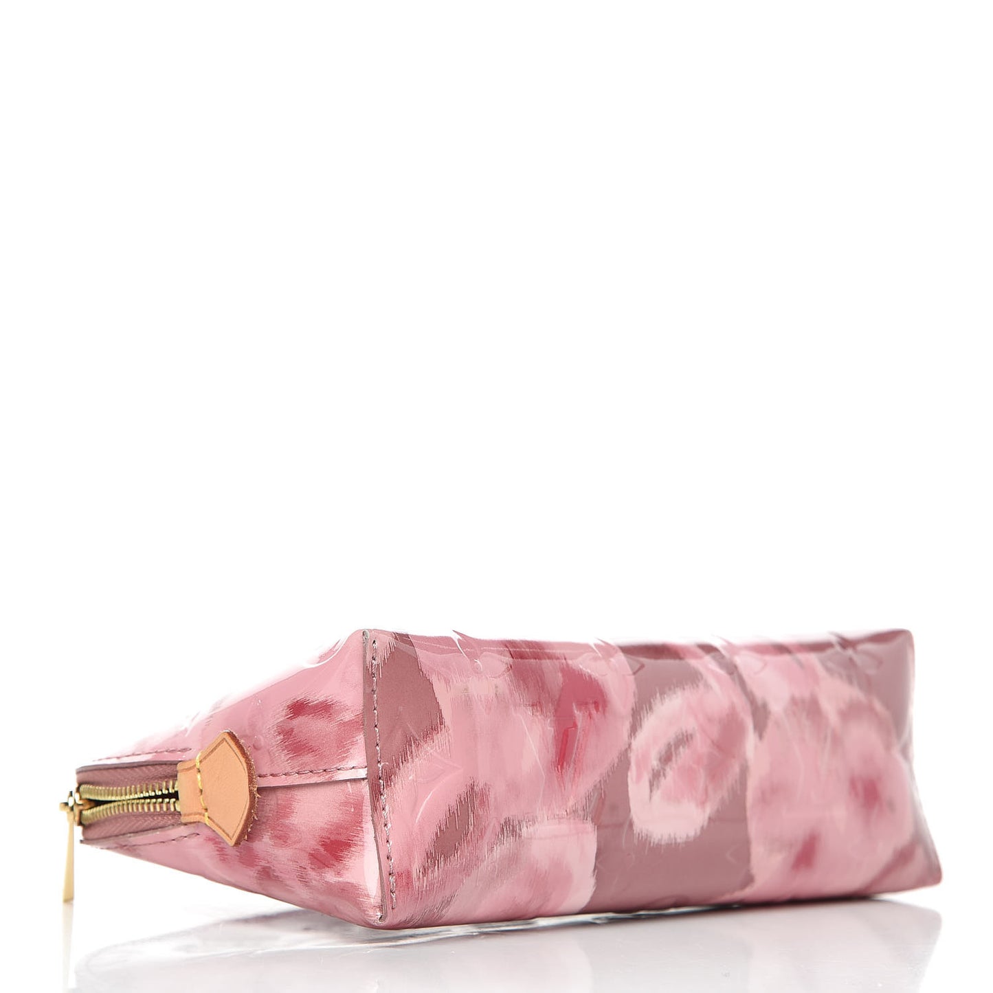 Vernis Ikat Cosmetic Pouch Rose Velours