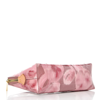 Louis Vuitton Vernis Ikat Cosmetic Pouch Rose Velours 4 of 8