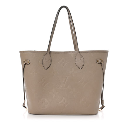Louis Vuitton Empreinte Monogram Giant Neverfull MM Tourterelle 1 of 11