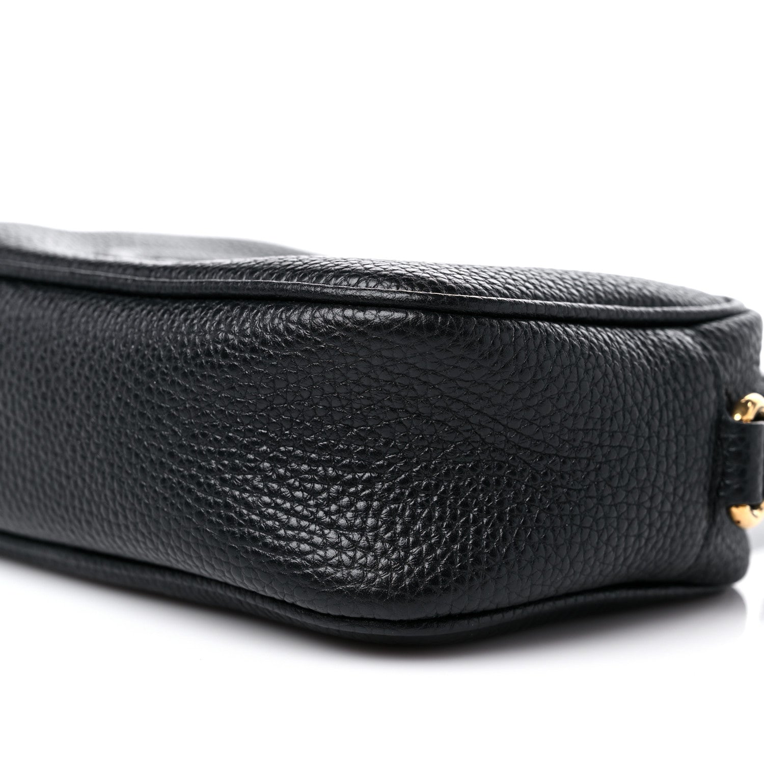 Gucci Pebbled Calfskin Mini Soho Disco Bag Black 10 of 12