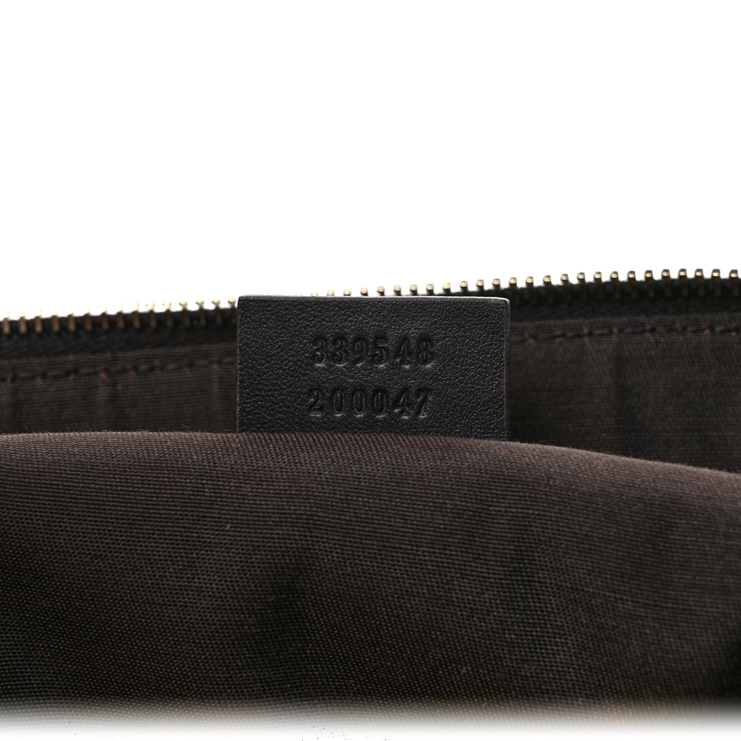 Guccissima Bamboo Top Handle Tote Dark Brown