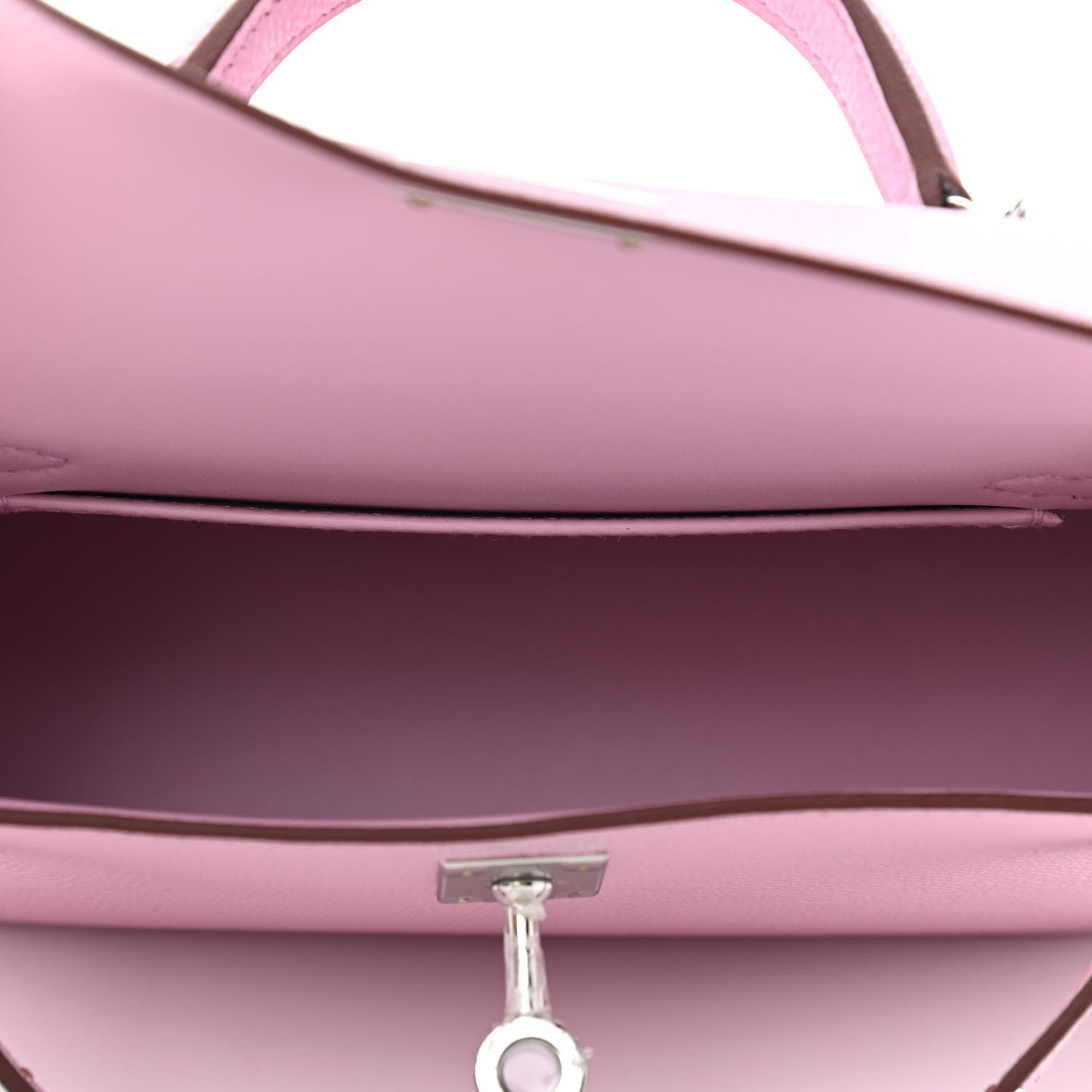 Hermes Epsom Mini Kelly Sellier 20 Mauve Sylvestre 5 of 9