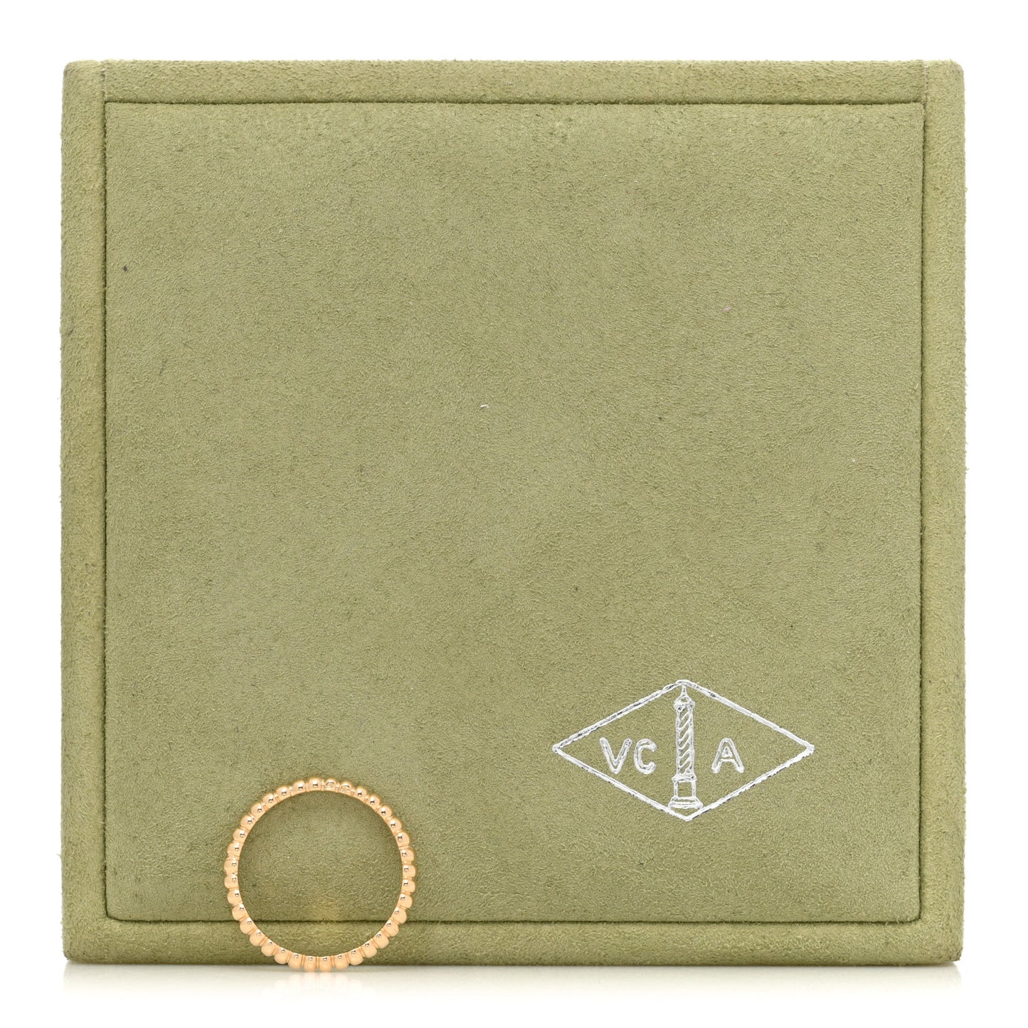 18K Yellow Gold Small Perlee Ring 51 5.75