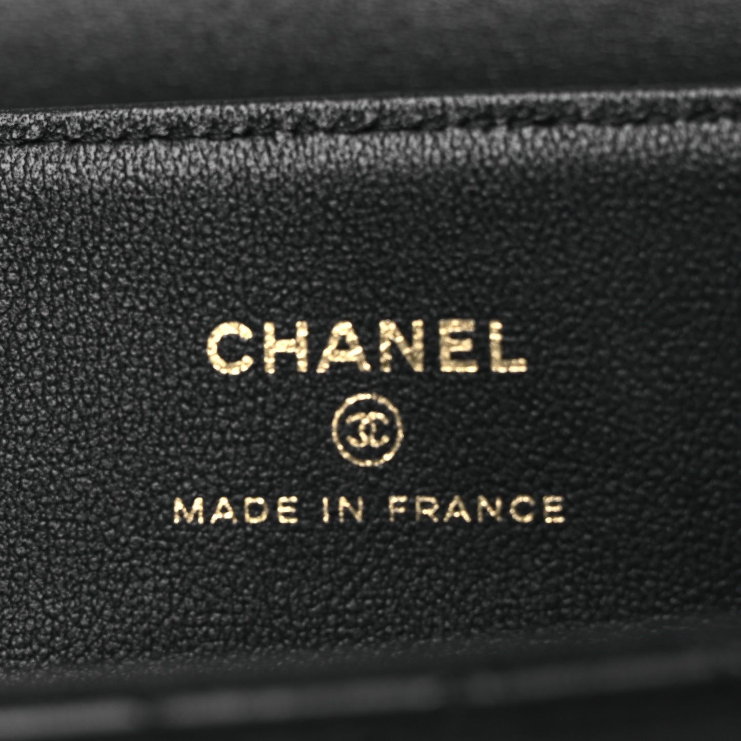 Lambskin Quilted Flap Clutch Black